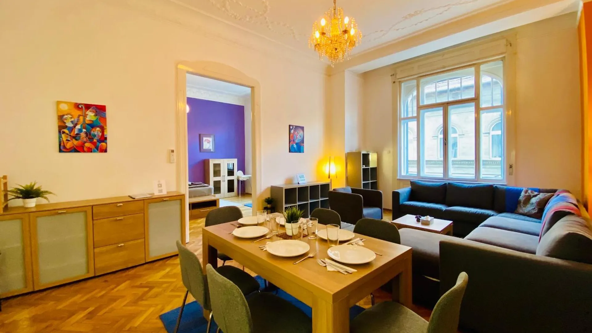 Huge Family Friendly 2Br Downtown Apt - Deco House Budapest
